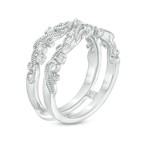 sterling silver ring guard|vintage ring guards.